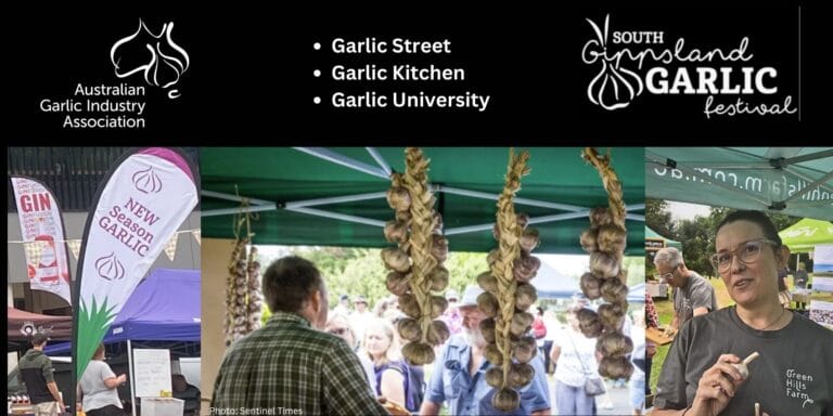 2025 Garlic Festival banner