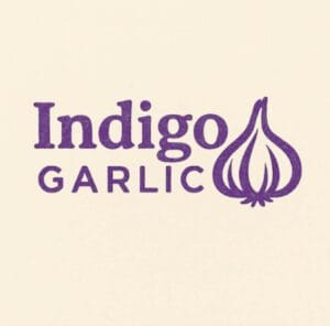 Indigo Garlic logo